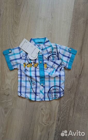 Рубашка для мальчика 80