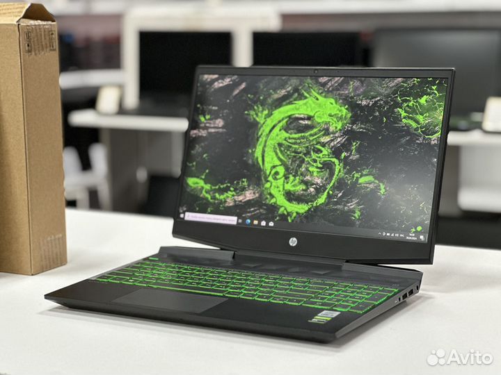 Игровой ноутбук HP Pavilion I5-10300H GTX 1660Ti