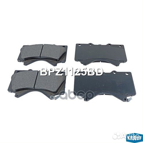 Колодки тормозные дисковые;toyota land cruiser