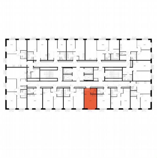 Квартира-студия, 21,5 м², 12/25 эт.
