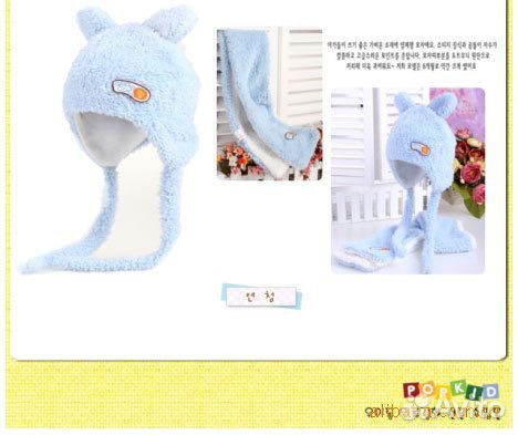 Детский набор шарфик и шапка новый