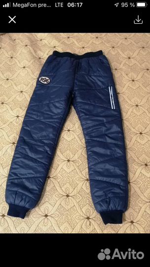 Утепленные брюки