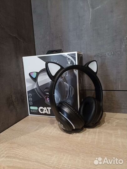 Беспроводные наушники котики