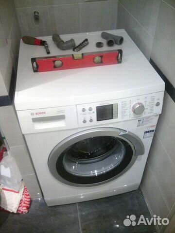 Установка стиральных машин,подключение посудомойки объявление продам