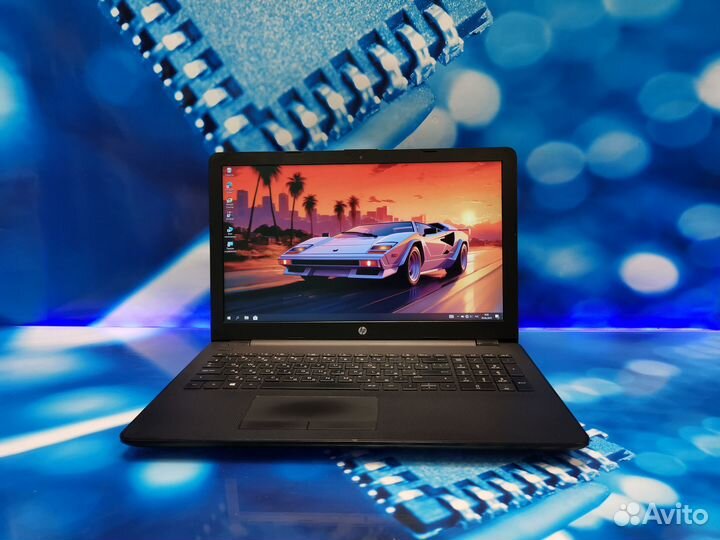 Мультимедийный HP на A12 / R7 / SSD128gb + HDD1tb