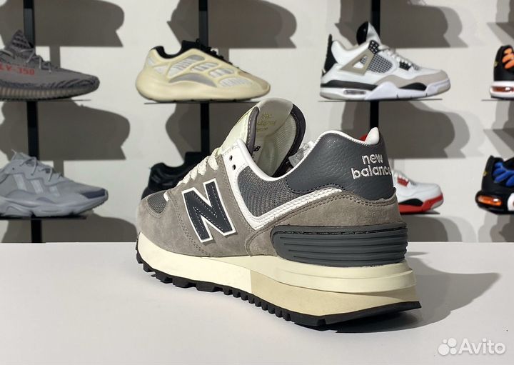 New Balance 574 Gray Classic Lux VR5