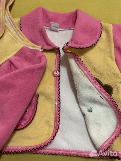 Флисовый костюм детский 62-74