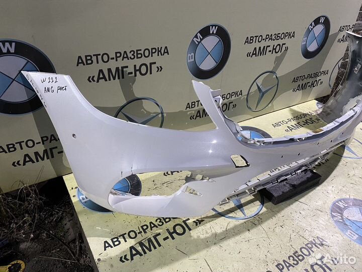 Mercedes W222 S222 AMG бампер передний Рестайлинг