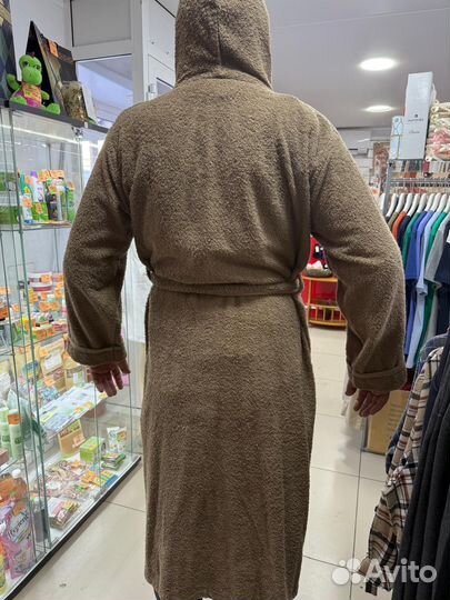 Мужской махровый халат хлопок 100 новый