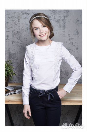 Рубашка школьная 158