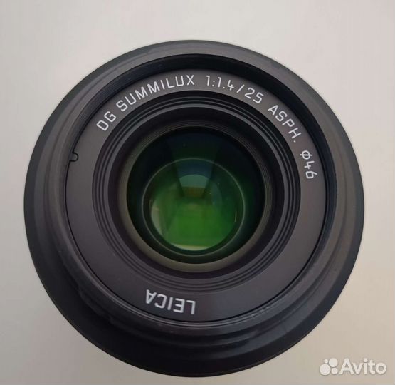 Объектив Panasonic Leica 25mm F 1,4 б/у