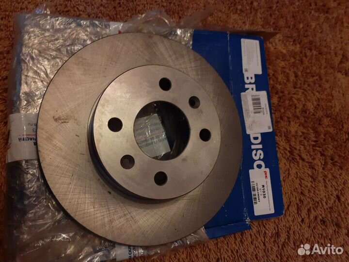 Передние тормозные диски на hyundai getz