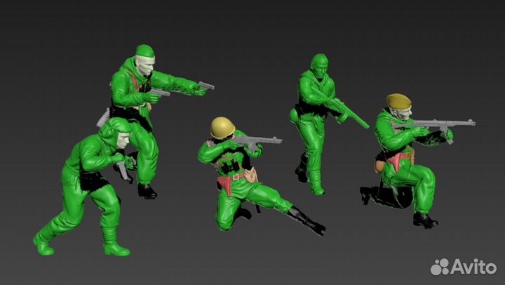 Спецназ нквд 1942г. 1/43, 1/35