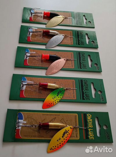 Набор вращающихся блесен Columbia Heavy 22/25 гр