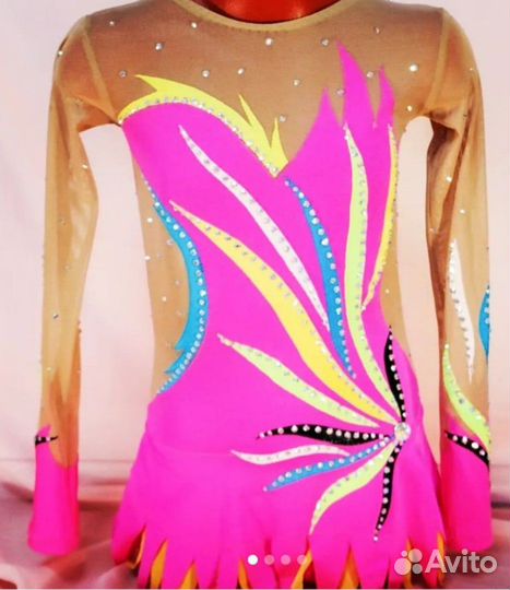 Гимнастический купальник на выступление