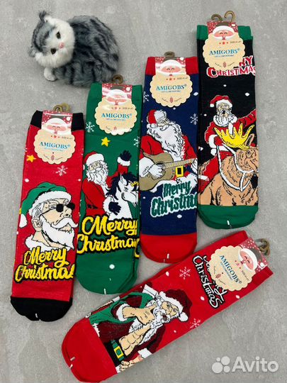 Новогодние носки