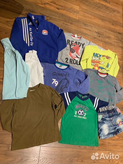 Вещи пакетом для мальчика 122-134