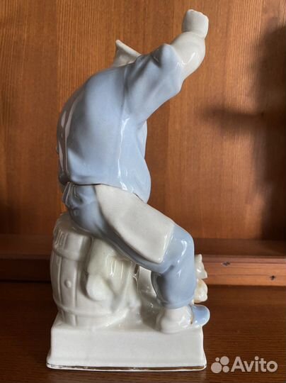 Статуэтка «Повар и кот», пзхк