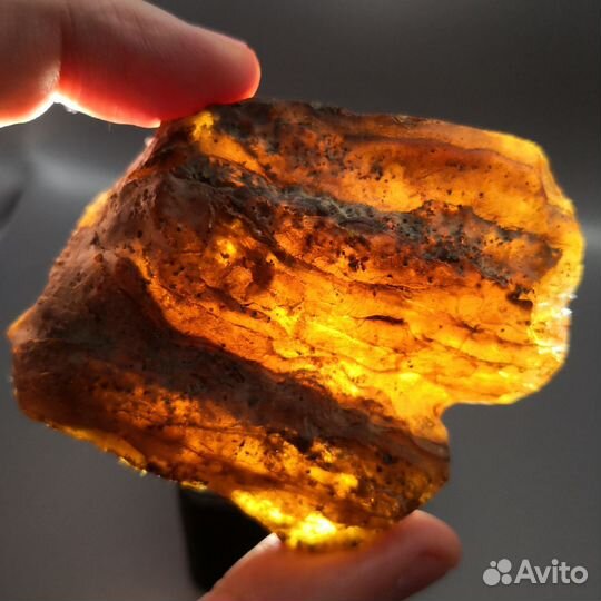 Янтарь коллекционный, необработанный. п.Янтарный