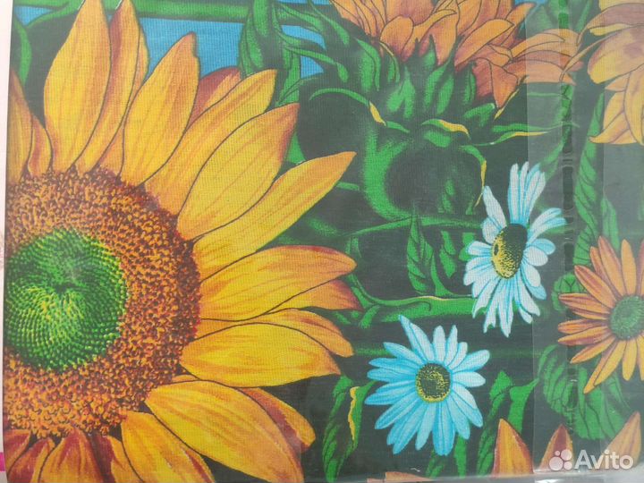 Постельное белье 1,5 сп бязь набивн. Хлопок