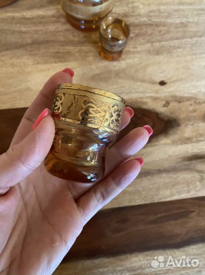 Графин со стопками винтаж