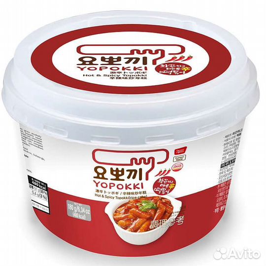 Topokki, токпокки из Южной Кореи 180г.с доставкой