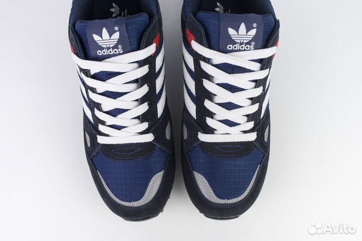 Кроссовки Adidas ZX 750 Suede Blue / White