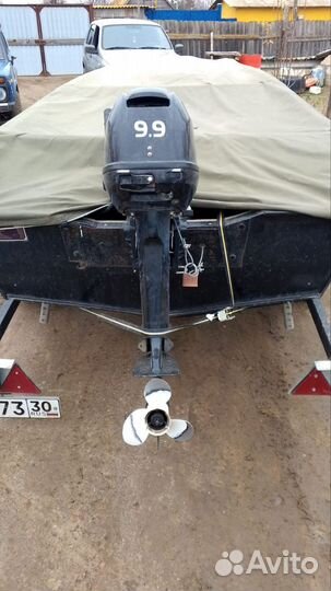 Комплект неригистрат лодка+мотор+прицеп