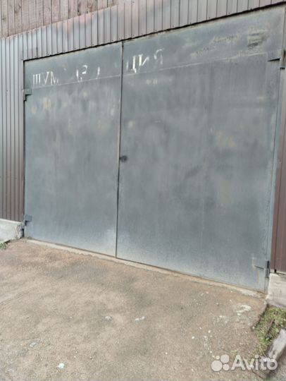Ворота гаражные металлические бу