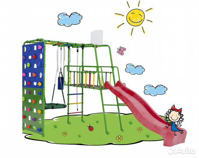 Дачный (уличный) спортивный комплекс