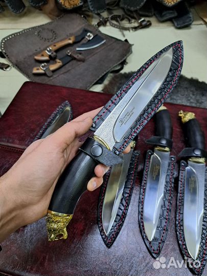 Нож из стали х12мф (ковка) 