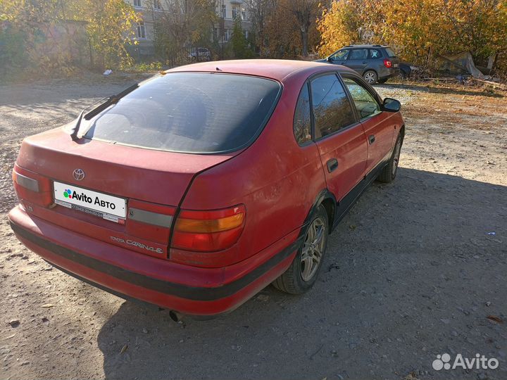 Toyota Carina 1.8 МТ, 1997, 614 000 км