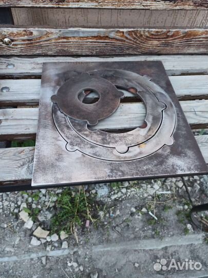 Плита 5 мм для мангала под казан(универсальная)