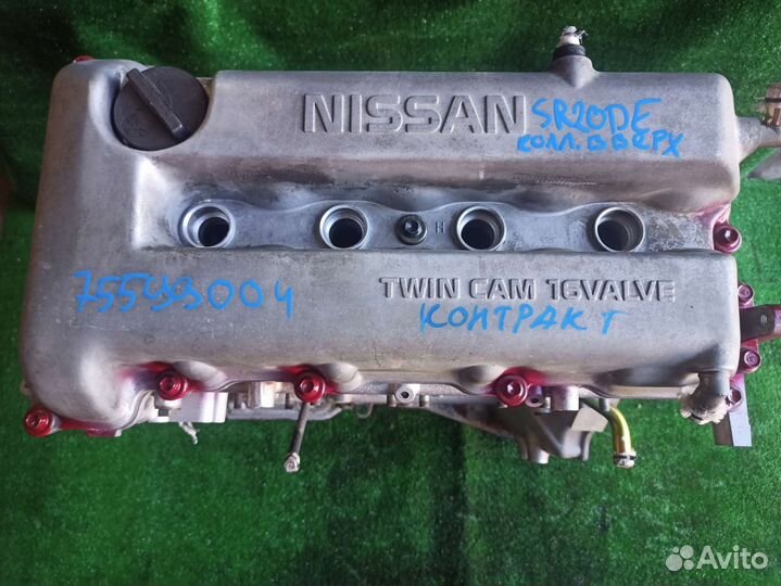 Двигатель SR20DE коллектор вверх