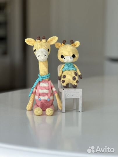 Вязаная игрушка ручной работы