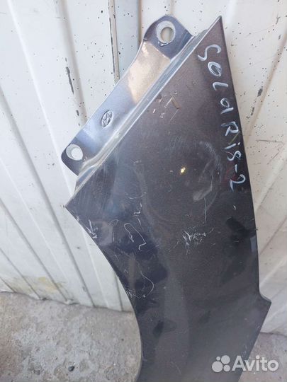 Hyundai solaris 2 переднее левое крыло