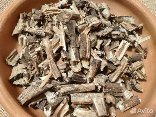 Корень одуванчика, аира, сабельника, пырея, лопуха