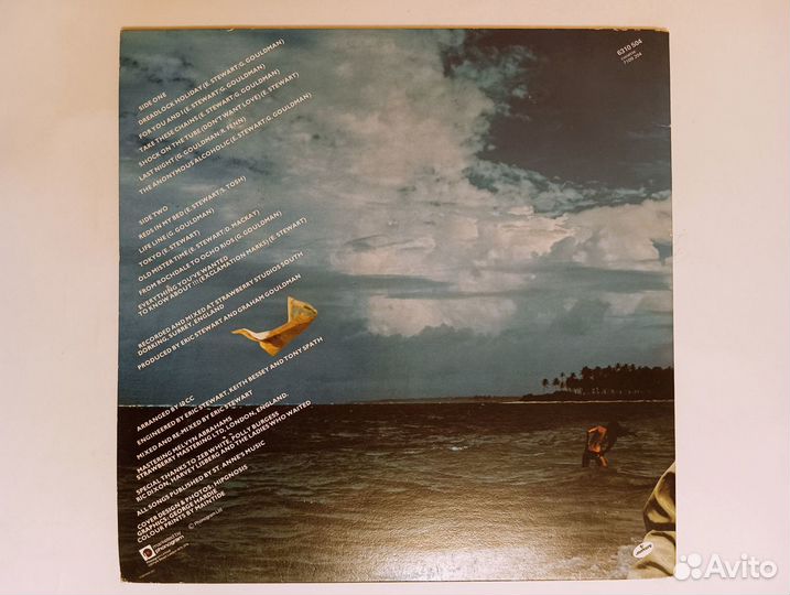 LP 10cc - Bloody Tourists NCB Mercury 1978г