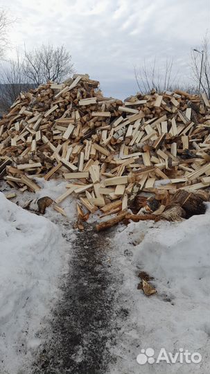 Дрова колотые