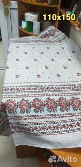 Скатерть льняная