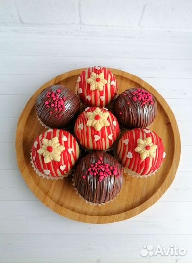 Шоколадные бомбочки с маршмеллоу