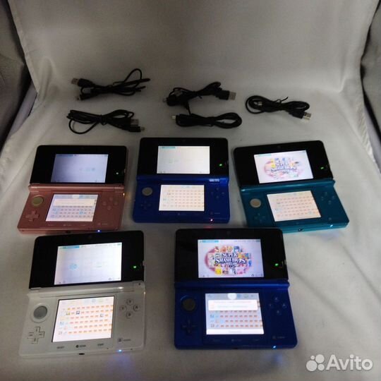 Nintendo 3ds с кучей игр