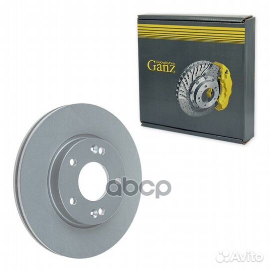 Диск тормозной передний с покрытием hyundai Ela