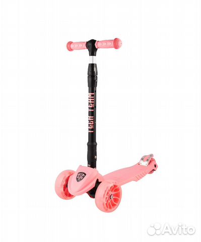 Самокат перед. 2-кол. тт ZIG ZAG pink