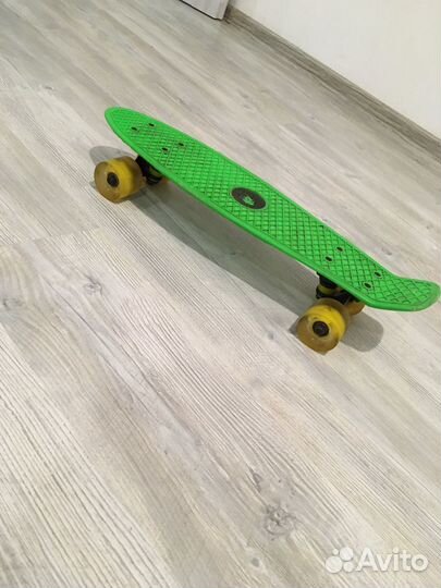 Пенни борд светящийся, скейтборд, пенниборд