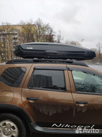 Автобокс на крышу Renault Sandero. Люкс Тавр