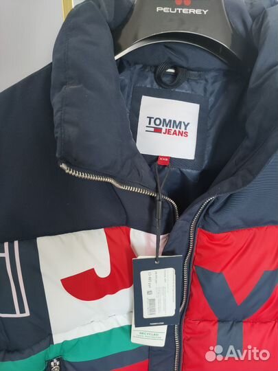 Пуховик бомбер Tommy Hilfiger XS зимняя