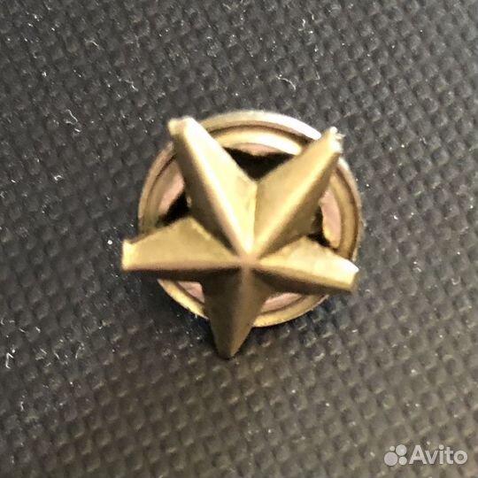 Звезда на офицерские погоны винт СССР 1950-е