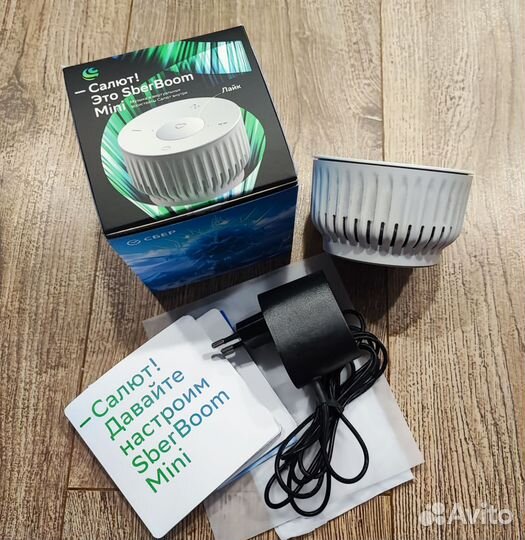 Умная колонка Сбер Салют мини