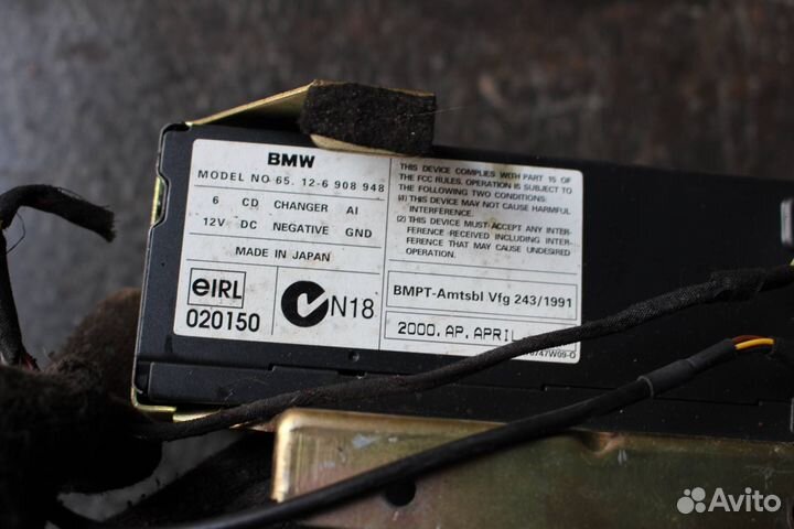 CD-чейнджер BMW X5 E53 2002